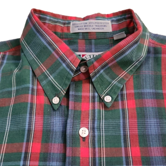 SUTTER & Grant Single Needle Tailored Plaid Button-Up Shirt - Picture 2 of 7